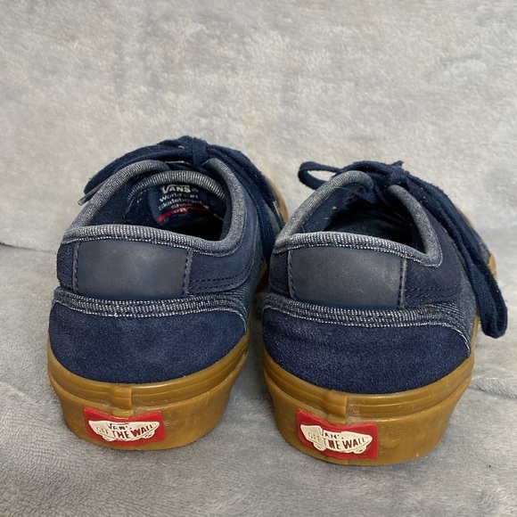 Vans Men's Shoes "Chukka Low Pro''--(Denim)-- Dress Blues/Class Size 6.5 - Picture 4 of 7